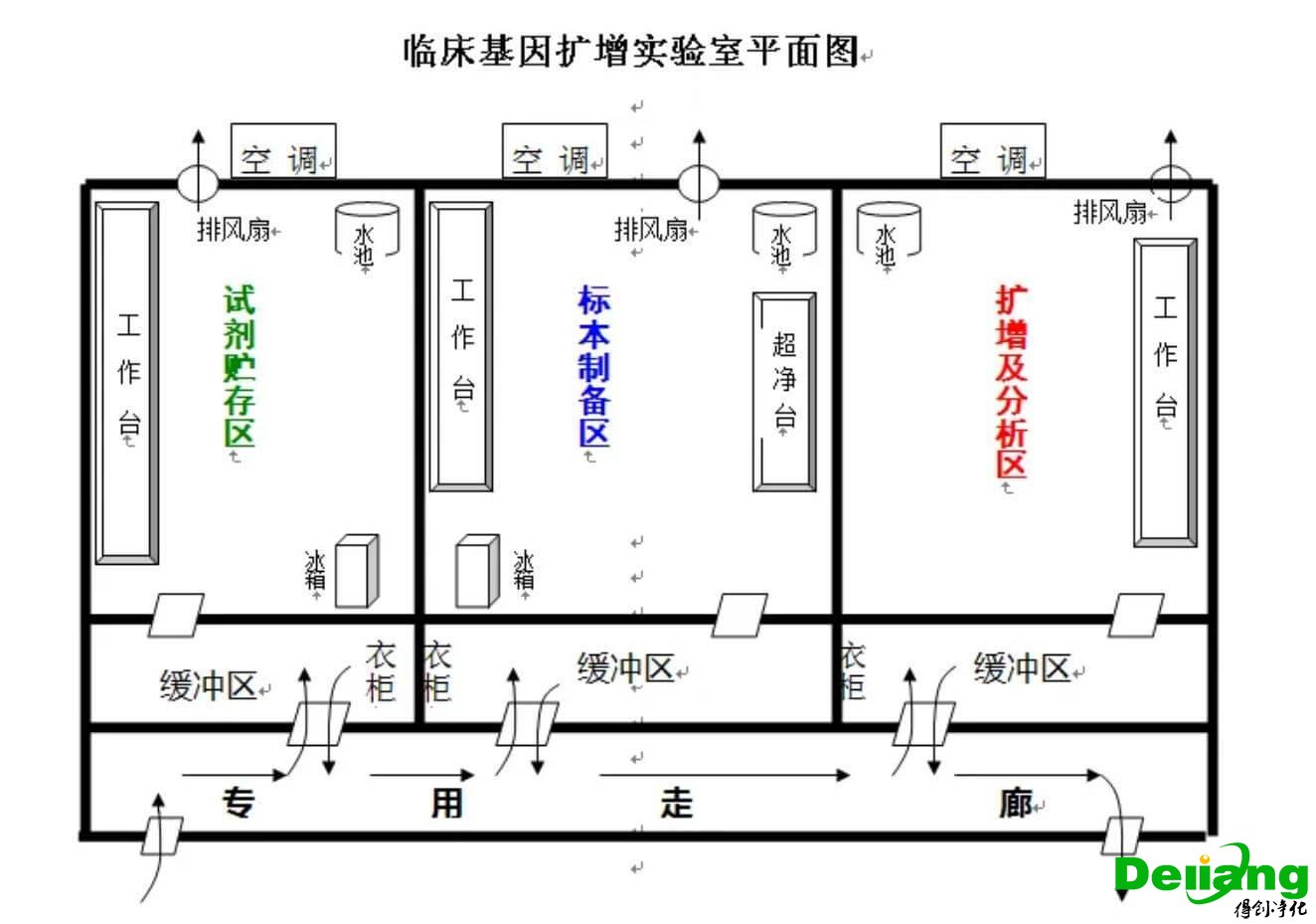 PCR實驗室效果圖